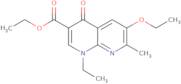 ethyl 6-ethoxy-1-ethyl-7-methyl-4-oxo-1,4-dihydro-1,8-naphthyridine-3-carboxylate