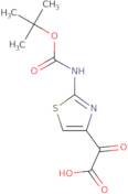 2-[[(1,1-Dimethylethoxy)carbonyl]amino]-±-oxo-4-thiazoleacetic acid