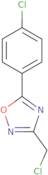 3-(Chloromethyl)-5-(4-chlorophenyl)-[1,2,4]oxadiazole