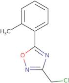 3-(Chloromethyl)-5-(2-methylphenyl)-1,2,4-oxadiazole