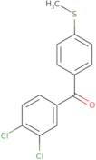 3,4-Dichloro-4'-(methylthio)benzophenone