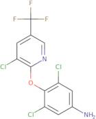 3,5-Dichloro-4-{[3-chloro-5-(trifluoromethyl)-2-pyridinyl]oxy}phenylamine