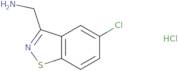 (5-Chloro-1,2-benzothiazol-3-yl)methanamine hydrochloride