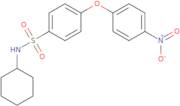 N-Cyclohexyl-4-(4-nitrophenoxy)benzenesulfonamide