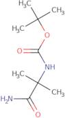 tert-Butyl (1-amino-2-methyl-1-oxopropan-2-yl)carbamate