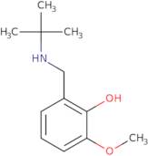 2-[(tert-Butylamino)methyl]-6-methoxyphenol