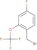 4-Fluoro-2-(trifluoromethoxy)benzyl bromide