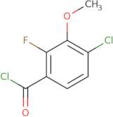 4-Chloro-2-fluoro-3-methoxybenzoyl chloride