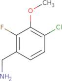 4-Chloro-2-fluoro-3-methoxybenzylamine