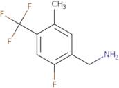 2-Fluoro-5-methyl-4-(trifluoromethyl)benzylamine