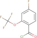 4-Fluoro-2-(trifluoromethoxy)benzoyl chloride