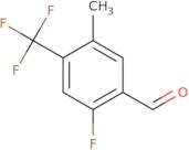 2-Fluoro-5-methyl-4-(trifluoromethyl)benzaldehyde