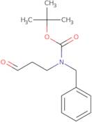 tert-Butyl N-benzyl-N-(3-oxopropyl)carbamate