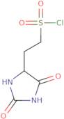 2-(2,5-Dioxoimidazolidin-4-yl)ethane-1-sulfonyl chloride