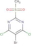 5-Bromo-4,6-dichloro-2-methylsulfonylpyrimidine