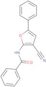 N-(3-Cyano-5-phenylfuran-2-yl)benzamide