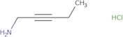 Pent-2-yn-1-amine hydrochloride