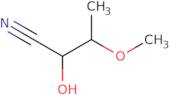 2-Hydroxy-3-methoxybutanenitrile