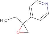 4-(2-Ethyloxiran-2-yl)pyridine