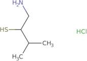 1-Amino-3-methylbutane-2-thiol hydrochloride