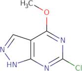 6-Chloro-4-methoxy-1H-pyrazolo[3,4-d]pyrimidine