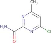 4-Chloro-6-methylpyrimidine-2-carboxamide