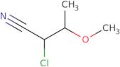 2-Chloro-3-methoxybutanenitrile