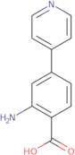 2-Amino-4-(pyridin-4-yl)benzoic acid