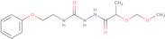 2-(2-(Methoxymethoxy)propanoyl)-N-(2-phenoxyethyl)hydrazinecarboxamide