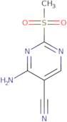 4-Amino-2-methanesulfonylpyrimidine-5-carbonitrile