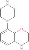 8-(Piperazin-1-yl)-3,4-dihydro-2H-benzo[b][1,4]oxazine