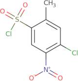 4-Chloro-2-methyl-5-nitrobenzene-1-sulfonyl chloride