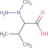 3-Methyl-2-(1-methylhydrazinyl)butanoic acid