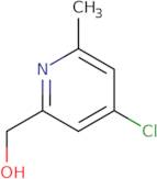 (4-Chloro-6-methylpyridin-2-yl)methanol