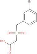 2-[(3-Bromophenyl)methanesulfonyl]acetic acid