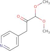 1,1-Dimethoxy-3-(pyridin-4-yl)propan-2-one