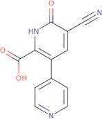 5-Cyano-1,6-dihydro-6-oxo-[3,4-bipyridine]-2-carboxylic acid