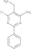 4-Chloro-5-ethyl-6-methyl-2-phenylpyrimidine