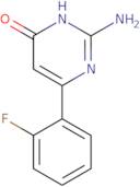 2-Amino-6-(2-fluorophenyl)pyrimidin-4-ol