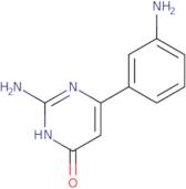 2-Amino-6-(3-aminophenyl)-3,4-dihydropyrimidin-4-one