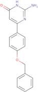 2-Amino-6-(4-(benzyloxy)phenyl)pyrimidin-4(3H)-one