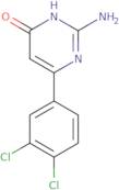 2-Amino-6-(3,4-dichlorophenyl)-3,4-dihydropyrimidin-4-one