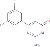 2-Amino-6-(3,5-difluorophenyl)-3,4-dihydropyrimidin-4-one