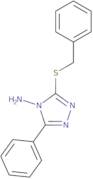 3-(Benzylsulfanyl)-5-phenyl-4H-1,2,4-triazol-4-amine