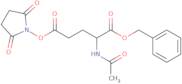 5-(2,5-Dioxo-1-pyrrolidinyl) 1-(phenylmethyl) N-acetyl-L-glutamate