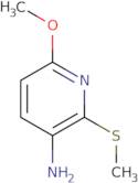 6-Methoxy-2-(methylsulfanyl)pyridin-3-amine