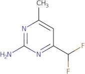 4-(Difluoromethyl)-6-methylpyrimidin-2-amine