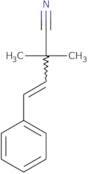 2,2-Dimethyl-4-phenylbut-3-enenitrile