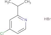 4-Chloro-2-propan-2-ylpyridine hydrobromide