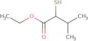 Butanoic acid, 2-mercapto-3-methyl-, ethyl ester